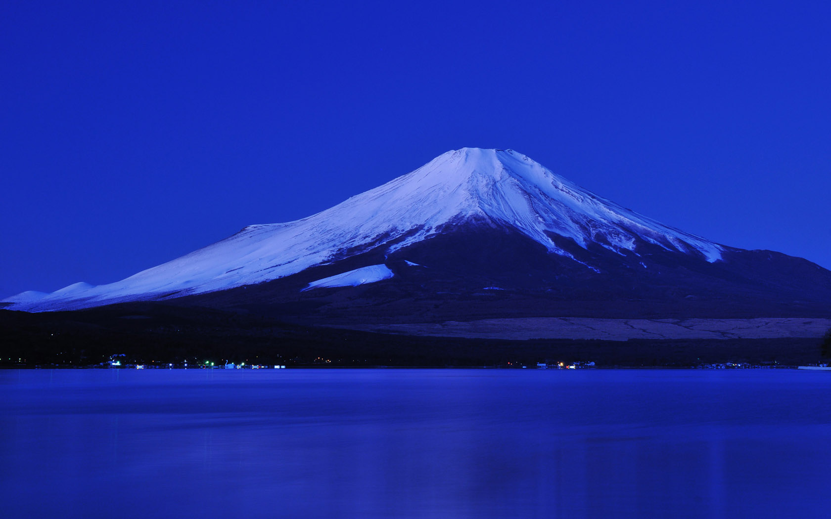 冬天富士山风景壁纸 彼岸壁纸手机版