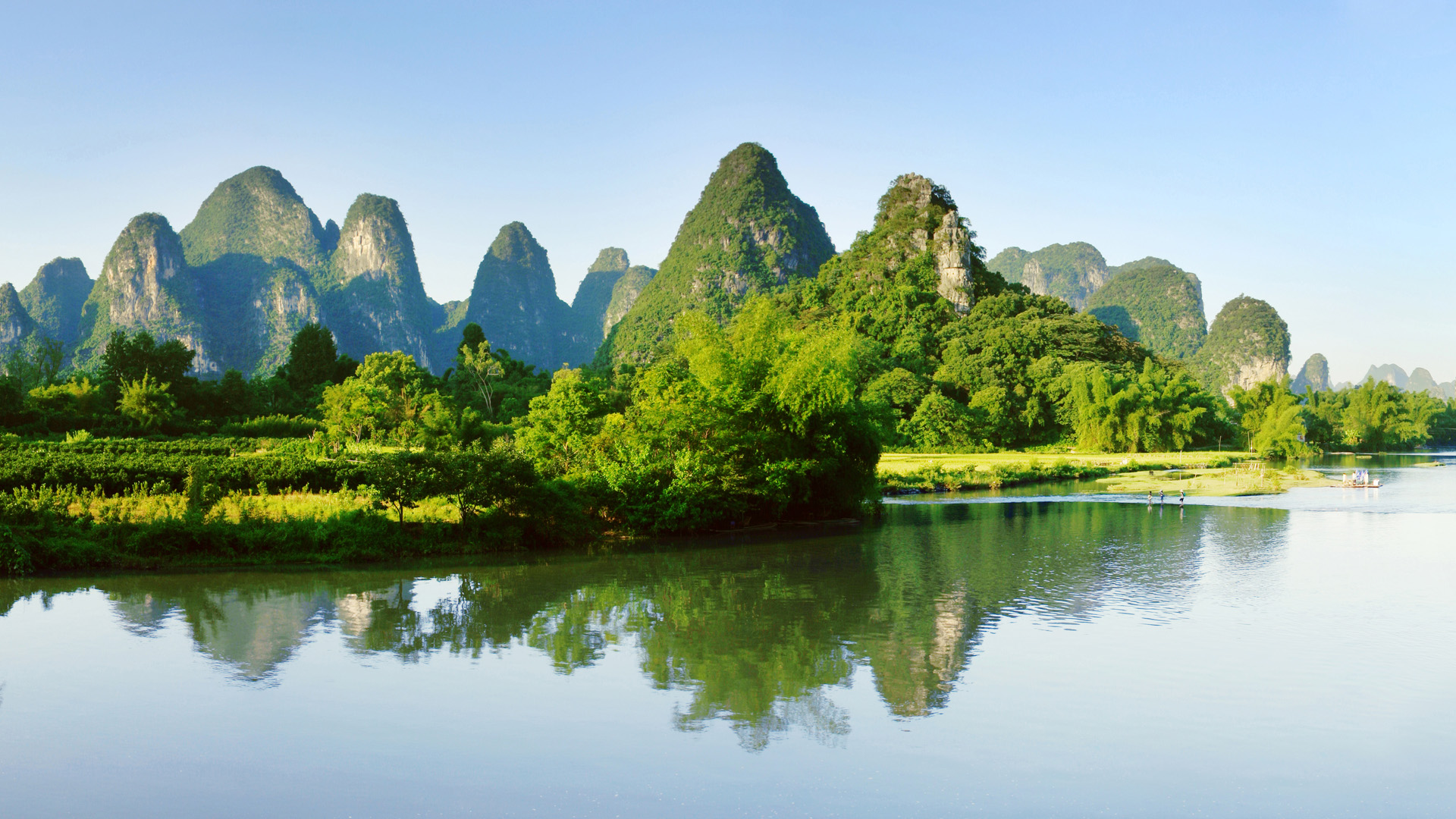 桂林山水旳风景图片宽屏桌面壁纸 高清