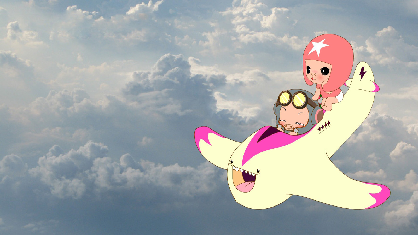 毕加猪的快乐旅行壁纸高清大图预览2560x144