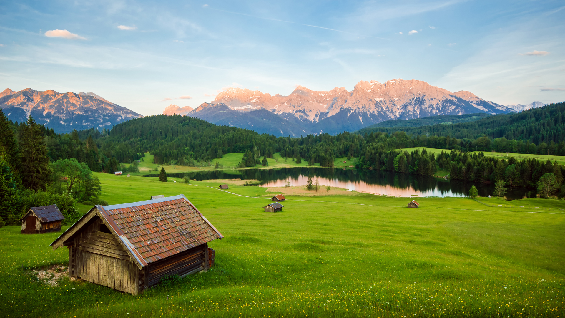 美丽阿尔卑斯山自然风景2k壁纸 风景壁纸 壁纸下载 彼岸桌面