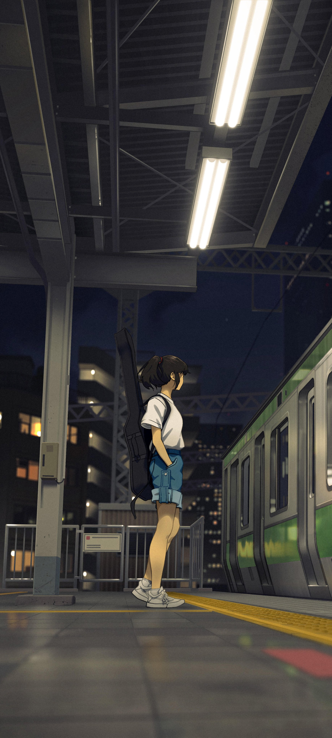 杭州地铁少女|插画|商业插画|erichskua - 原创作品 - 站酷 (ZCOOL)
