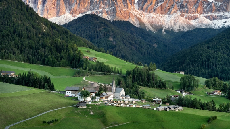 阿尔卑斯山 自然 乡村 风景 桌面 壁纸