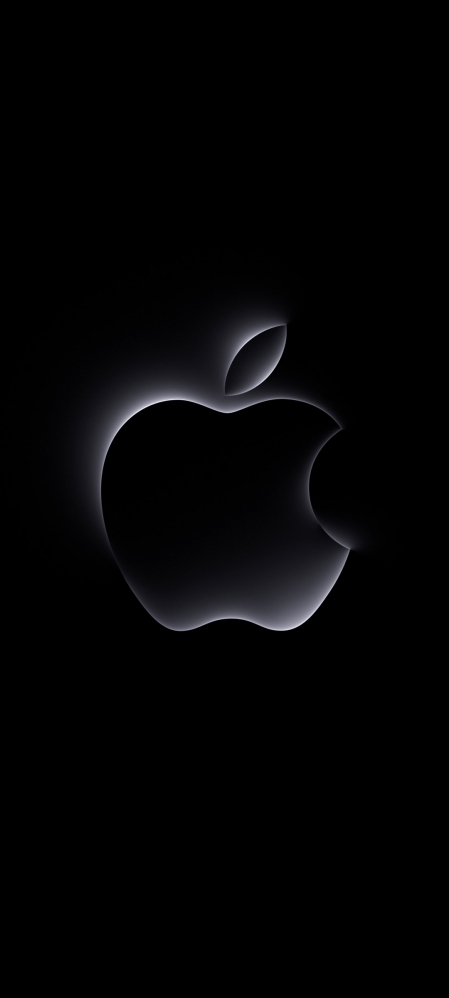 2023苹果发布会黑色背影手机壁纸