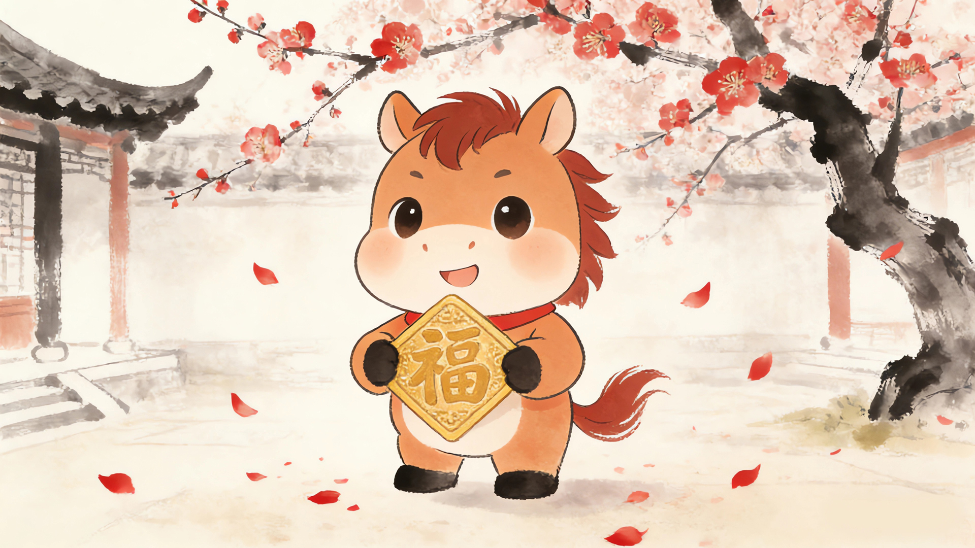 2026��С������ ���� ÷�� ˮī�������ֽ