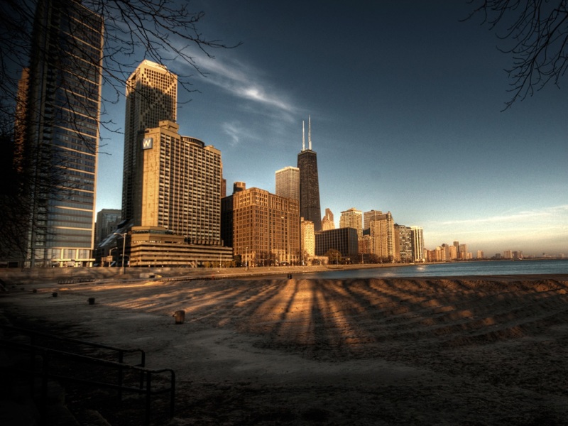 芝加哥城市桌面图片