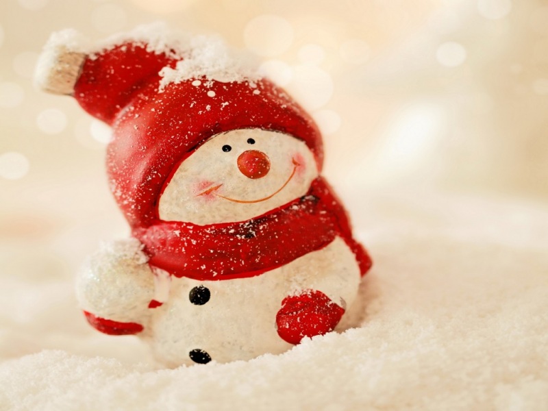 冬天，雪，雪人，快乐圣诞节，冬天的图片，圣诞节壁纸